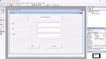 Membuat program “Biodata Mahasiswa” dengan Visual Basic 6.0 Kelompok 8 (1EA36)