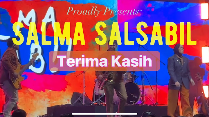 Salma Salsabil - Terima Kasih LiVE 23 Februari 2025 Weekend Project #2 Sound Of Love Trans7