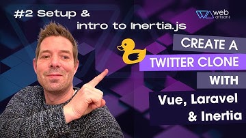 #2 Setup & intro to Inertia.js | Unbelievable! Build Your Own Twitter with VueJS and Laravel!