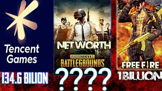 All popular games total net worth pubg total net worth free fire net worth coc net worth tencent