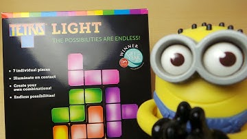 Unboxing and Review of the Amazing Tetris Desk Light From Amazon.co.uk