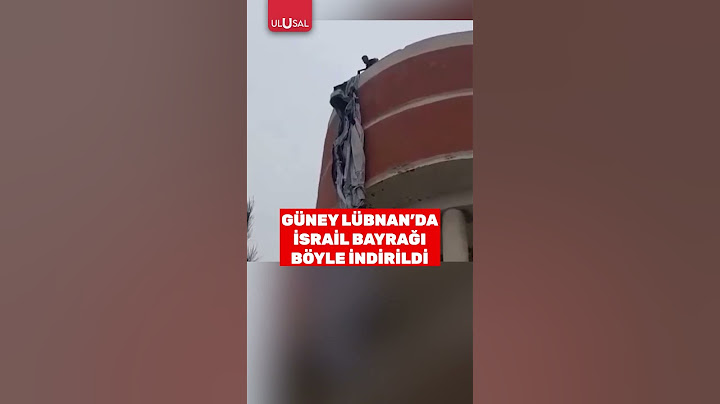 Güney Lübnan'da İsrail bayrağı böyle indirildi #shorts #israil #keşfet