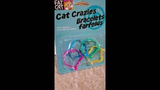 Real Reviews YS cat toys new Cat Crazies Bracelets by Fat Cat great new spring toy pack of four cats
