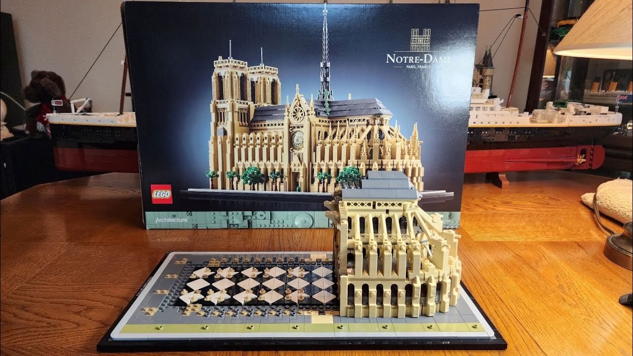 Lego Architecture Notre Dame Part 1 Construction Years 1163 1182 Build and Review