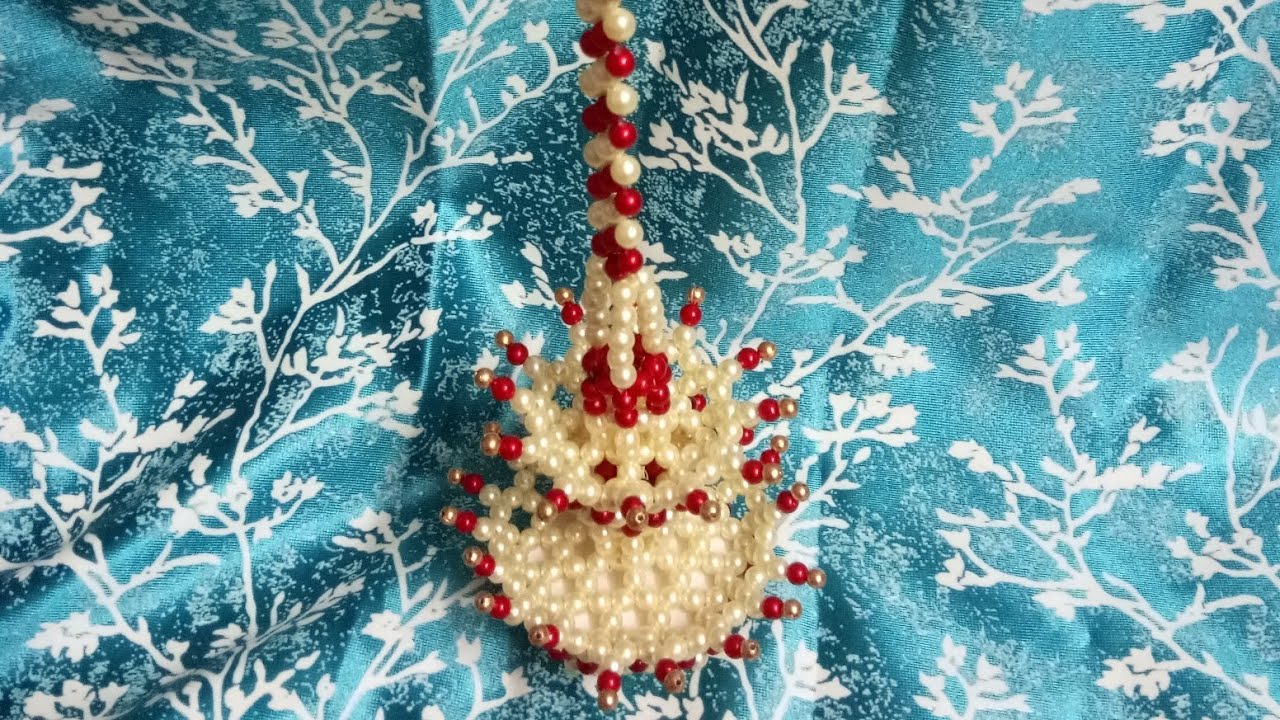 मोत्यांचा लामण दिवा, Beaded Laman Diva, Laman Diya