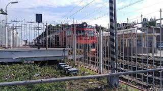 Электропоезд Эт2-018 На Станции Удельная