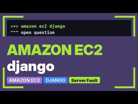 How do you choose the EC2 instance for your django app?
