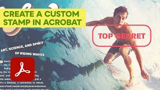 Create a Custom Stamp in Adobe Acrobat Pro