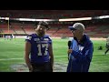 Chris Streveler Interview on Grey Cup's Eve