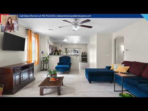 14688 Oldenberg Court, El Paso, TX home video tour