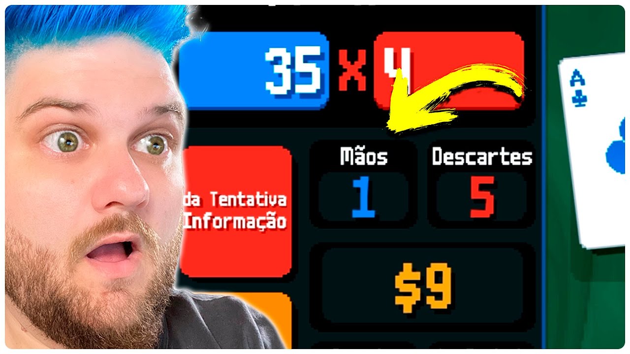 DESAFIO ONDE SÓ POSSO JOGAR 1 MÃO | Balatro