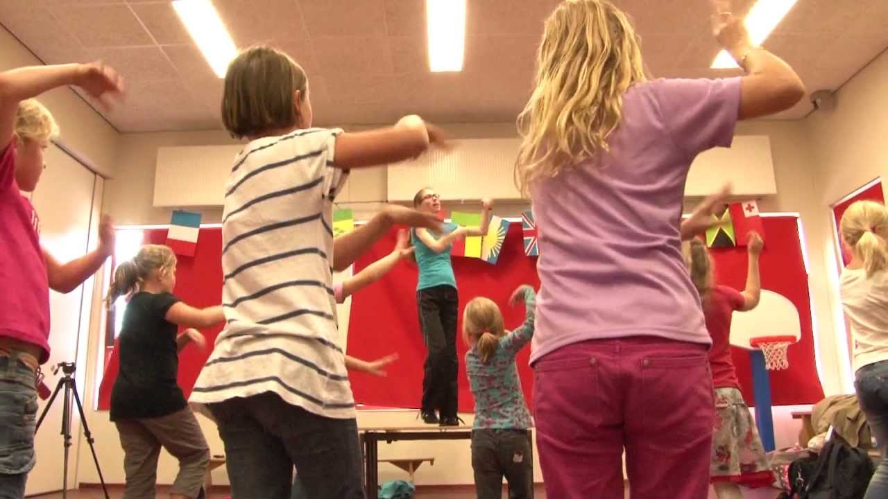 Making of - FlashMob. Hallo wereld, Kinderboekenweek 2012