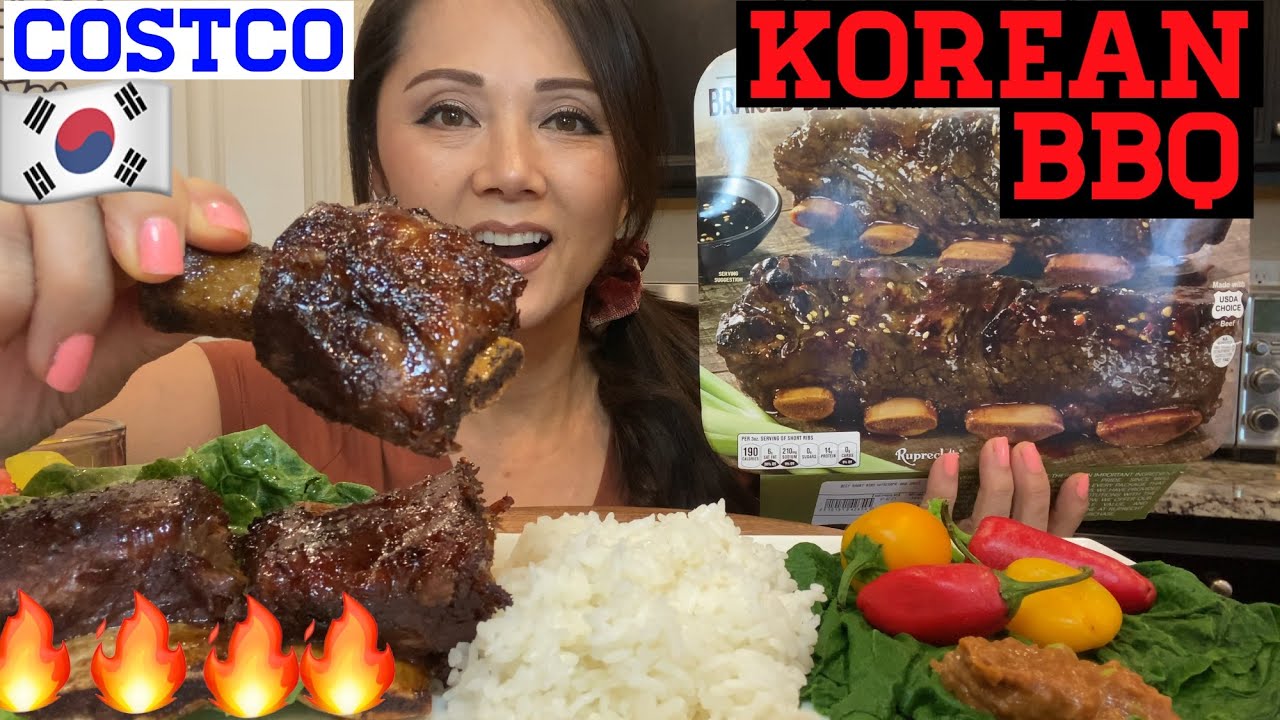 MUKBANG KOREAN BEEF BBQ SHORT RIBS 한국갈비 먹방 HOW TO COOK RIBS IN AIR