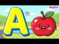 A for Apple 🍎 | A A Apple 🍏 | Letter Sounds for Little Learners | Mini Shark 🦈