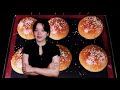 The perfect burger buns recipe with tangzhong poolish and eggs