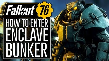 FALLOUT 76 - How to ENTER the ENCLAVE BUNKER! (Walkthrough)