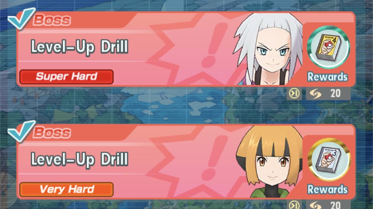 Pokemon Masters Ex How To Defeat Level Up Area Very Hard Super Hard Youtube