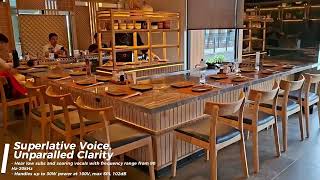 Sound System Design in Maison Tatsuya ARENA Lakeside Kemayoran Jakarta Indonesia by Aztec Electronic