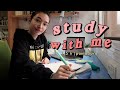 study with me a tiempo real (1,5h pomodoro) (no music) | núria cerezo