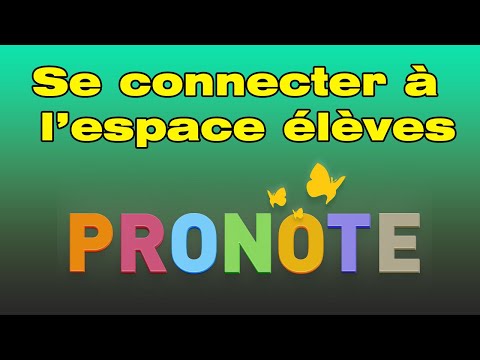 Comment se connecter a Pronote espace élève sur mobile