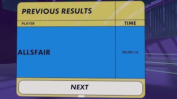 Rec Room Flintlock Speed Test 0:18