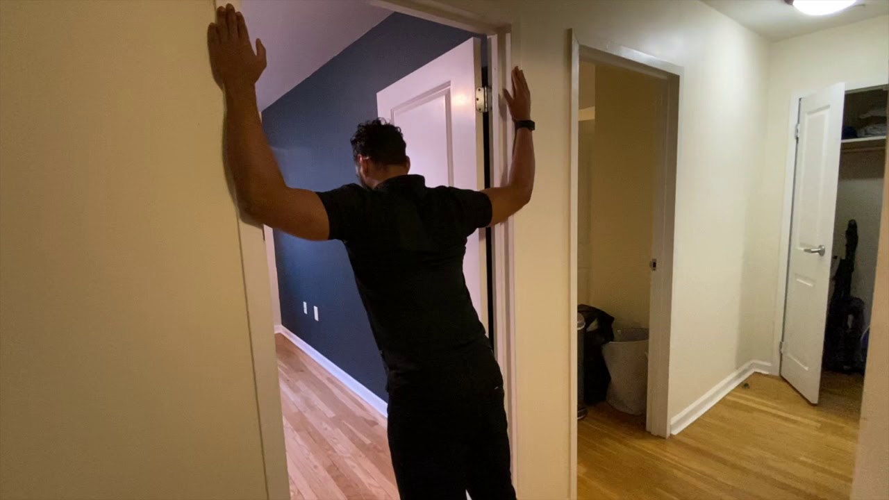 Chest Stretch In Door