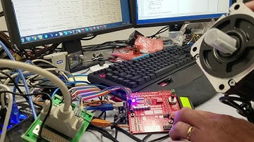 AC servomotor direct control from AMC1280USB