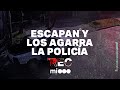 ESCAPAN Y LOS AGARRA LA POLICÍA - ROBAN Y SE ESTRELLAN - REC