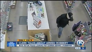 Boca clerk robbed by man twice in two weeks
