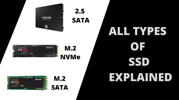 M.2 NVMe Vs M.2 SATA Vs 2.5 SATA || All types of SSD