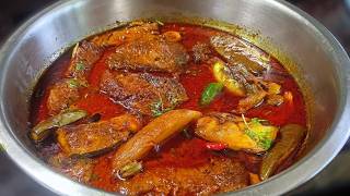 Katla Macher Jhol Begun Posto Diye | Bengali Fish Recipe screenshot 4