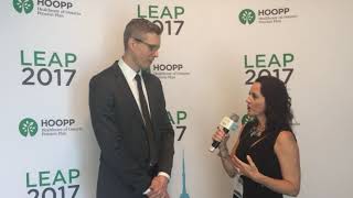 LEAP Conference & Awards 2017 Interview with Derek Billsman