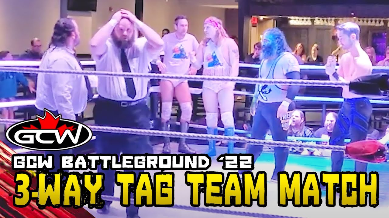 TAG MATCH: The Saved Boys vs Mark Shaw & Devon Parkside vs Books & Looks | GCW Wrestling 10/02/2022