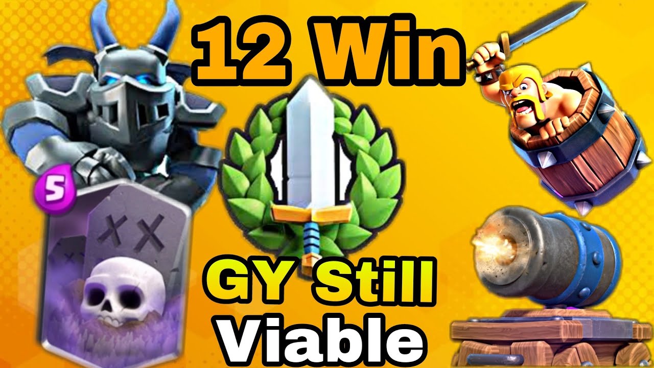 BEST CANNON CART GRAVEYARD DECKCLASH ROYALE YouTube