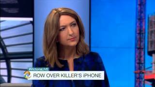 Apple row over terrorist's  encrypted iphone