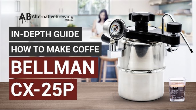 BELLMAN Stovetop Espresso & Cappuccino Maker – Someware