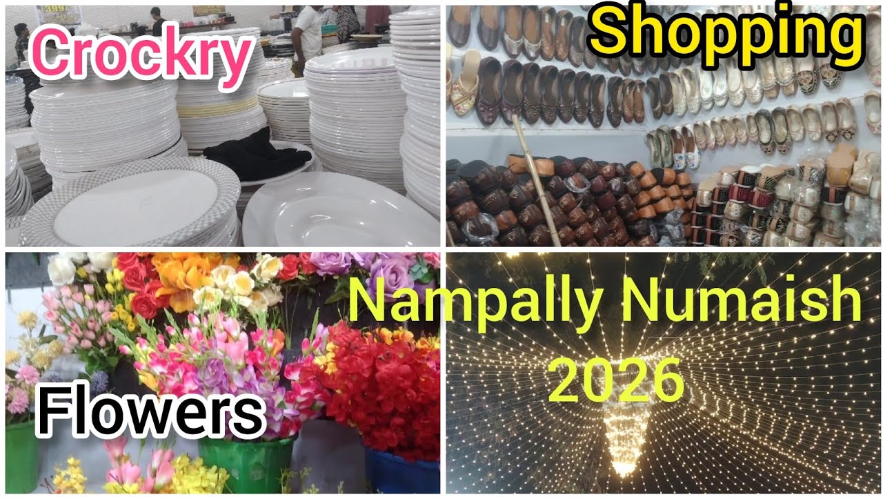 Nampally Numaish Exibition 2026 / Nampally Ground / Lot Of Varities 🥰🥰 / Lot Of Collection 