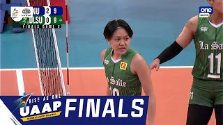 Maicah Larroza Gets High-Five From Coach Ramil Uaap Season 85 Womens Volleyball