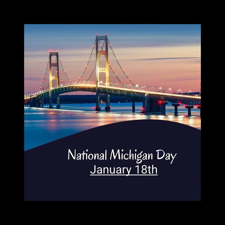 JAN 18 NATIONAL MICHIGAN DAY🌉 dailynews YouTube
