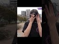 ランニングしている先輩に 墨汁 付きのタオル渡してみたwww
