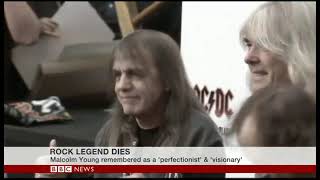 Farewell to AC DC's Malcolm Young  BBC World News