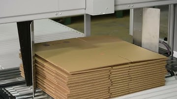 MPS - Signode SIG-VCS Fully Automatic Squaring and Strapping Machine