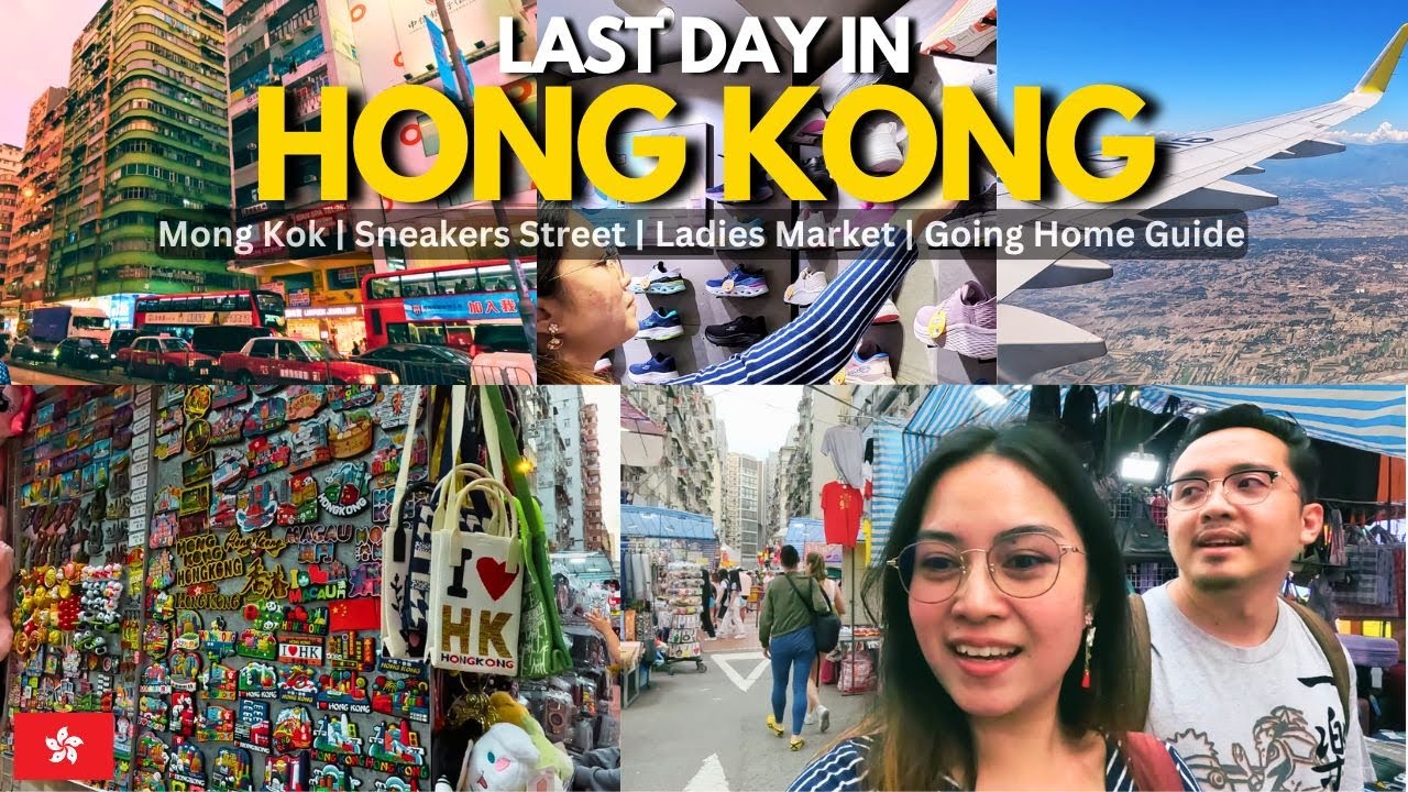 🇭🇰 HONG KONG VLOG | Ladies Market & Sneakers Street, Kam Wah Cafe, Going Home Guide