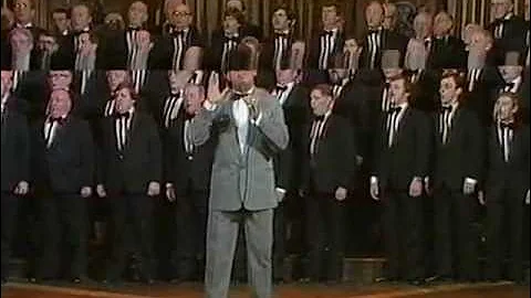 Treorchy Male Choir singing "How Great Thou Art" w...