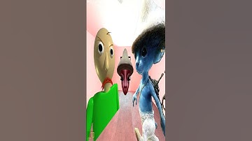 Smurf cat and Mad baldi chase me ¡¡¡  Nextbot (gmod)