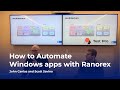 How to Automate Windows apps with Ranorex