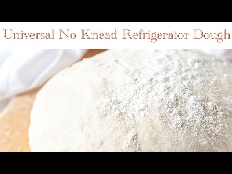 Universal No Knead Refrigerator Dough