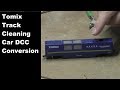 Tomix Track Cleaning Car DCC Conversion の動画、YouTube動画。
