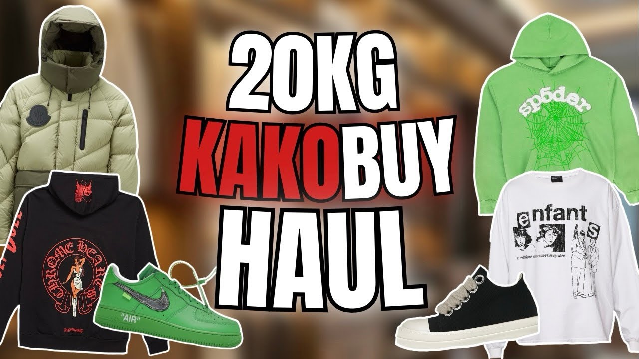 20 кг покупок в KAKOBUY! (Balenciaga, Chrome Hearts, Rick Owens и многое другое!)