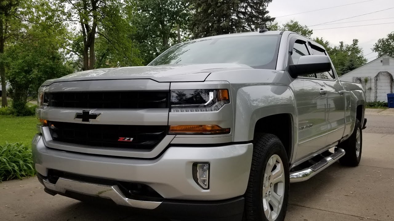 2017 Chevrolet silverado z71 crewcab review - YouTube